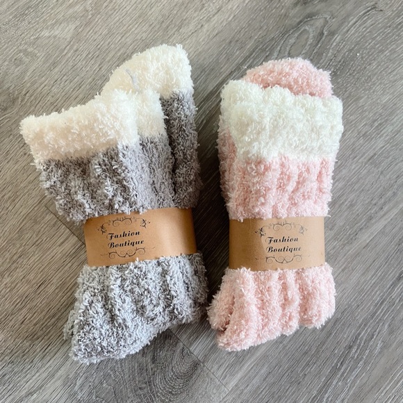 Carter's Other - Kids Fuzzy Socks Christmas NWT